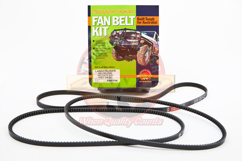 Terrain Tamer Fan Belt Kit Complete Maintenance Services