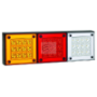 MINI JMBO LED STP/TAIL/IND/REV LAMP 12/24V BLK HSNG 0.4m LEAD clearance