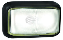 LED FRONT POSITION MARKER LAMP 12/24V BLACK HOUSNG 40cm CABLE CLEARANCE