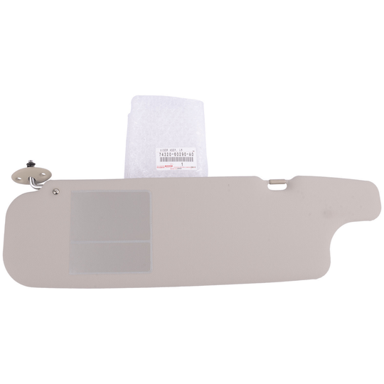 VISOR ASSEMBLY, LEFT. IVORY.