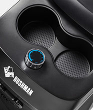 Bushman Roadie 15L fridge control dial detail