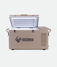 Original Bushman 35L fridge freezer open view