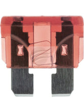 Jaylec standard automotive blade fuse 10A red, example fuse from 10-pack range; select desired amperage