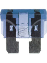 Jaylec standard automotive blade fuse 15A blue, example fuse from 10-pack range; select desired amperage