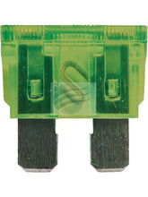 Jaylec standard automotive blade fuse 30A green, example fuse from 10-pack range; select desired amperage