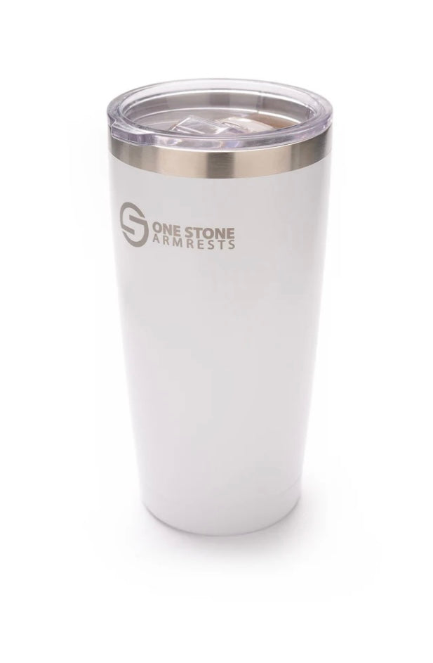 One Stone Travel Mug White