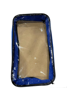 Plastic zip up storage bag