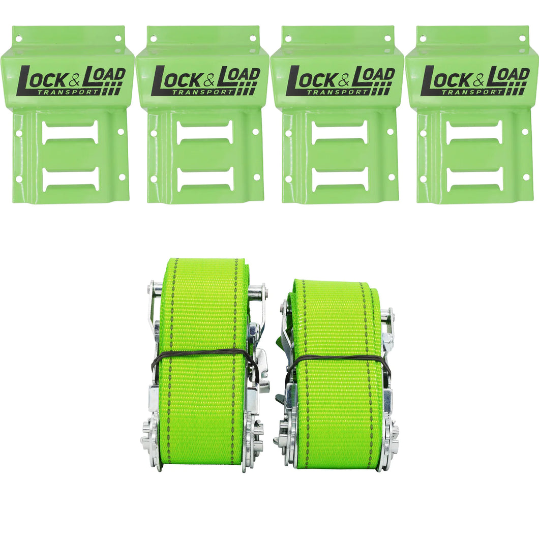 Lock and load transport 
 WHEEL CHOCK KIT WITH 1.8M STRAPS- RW05 clearance