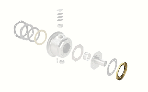 Terrain Tamer Swivel Housing Outer Dust Seal suitable for Landcruiser 76 78 79 80 105