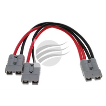 ANDERSON - 2xANDERSON PLUG 50a PARALLEL CABLE ASSY 300mm LNG