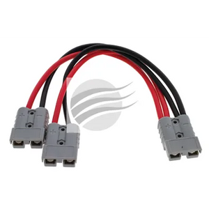 ANDERSON - 2xANDERSON PLUG 50a PARALLEL CABLE ASSY 300mm LNG