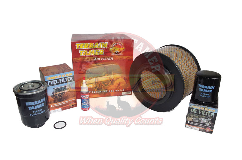 FFK1 T/T FILTER KIT FORD RANGER 12/06- 2.5L & 3.0L TURBO DIESEL ...