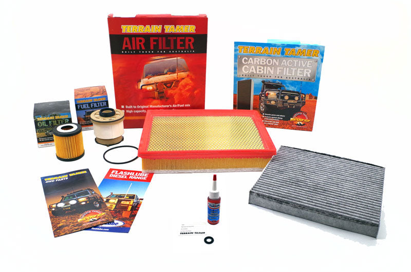 FFK2A FILTER KIT FORD EVEREST RANGER RAPTOR 2.2 3.2L PANEL A/F