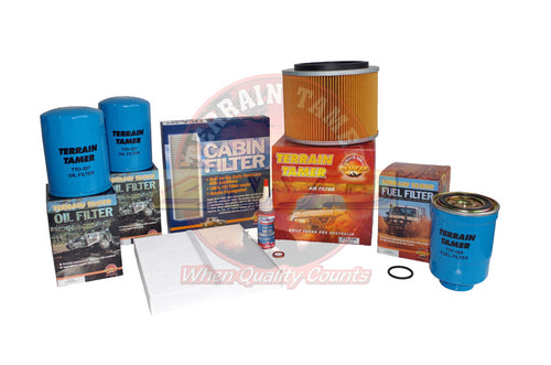 NKF4 T/T FILTER KIT TD42TI 4.2L TURBO SUITS INTERCOOLER 5/02-
