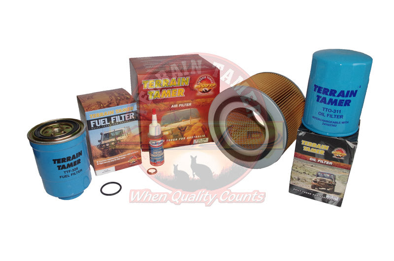 NFK10 T/T FILTER KIT NISSAN PATROL GU RD28T/TI 2.8L TURBO 12/97-01