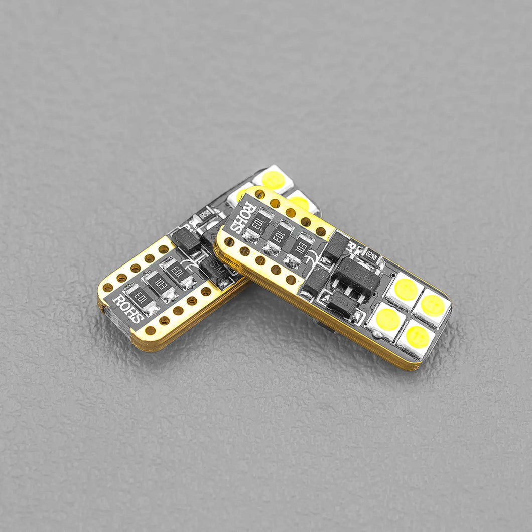 T10 W5W WEDGE LED BULBS (PAIR)