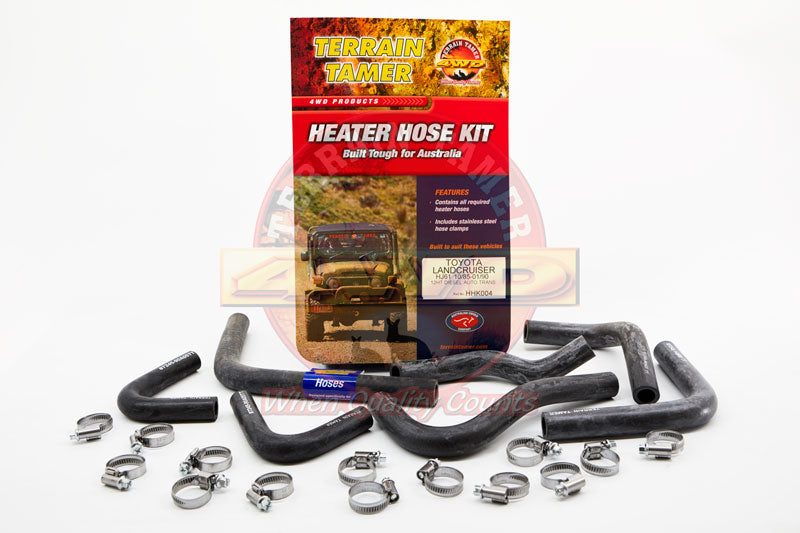 HEATER HOSE KIT HJ61 10/85-01/90 WITH AUTO TRANS