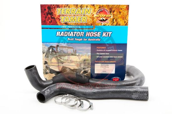 RADIATOR HOSE KIT TD42 TD42T 4.2L DIESEL WITHOUT INTERCOOLER GU Patrol