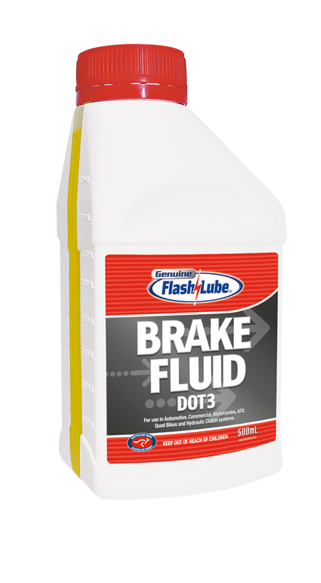 FlashLube DOT 3 brake fluid