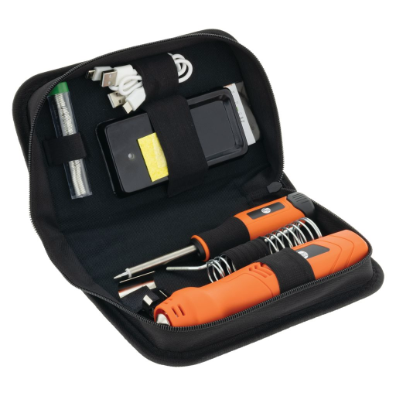 RECHARGEABLE SOLDERING IRON & HEATSHRINK GUN KIT