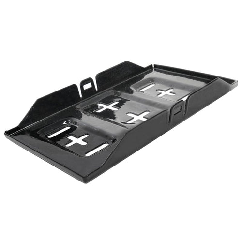 LARGE BLACK STEEL BATTERY TRAY INNER DIM: 185 X 340MM clearance