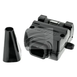 BRITAX 12 PIN FLAT TRAILER SOCKET PLASTIC COMMON ALL STATES