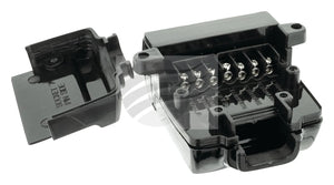 BRITAX 12 PIN FLAT TRAILER SOCKET PLASTIC COMMON ALL STATES