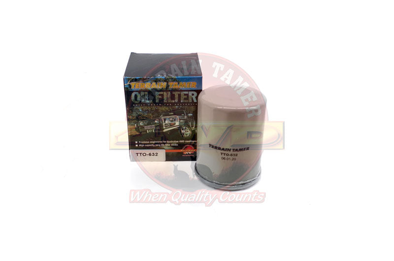 Terrain Tamer Oil Filter suitable for Landcruiser 300 Series FJA300 3.3 Ltr 6 Cyl V6 Diesel Z432