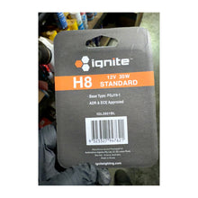 Ignite H8 12V 35W halogen globe IGL2801BL rear packaging PGJ19-1