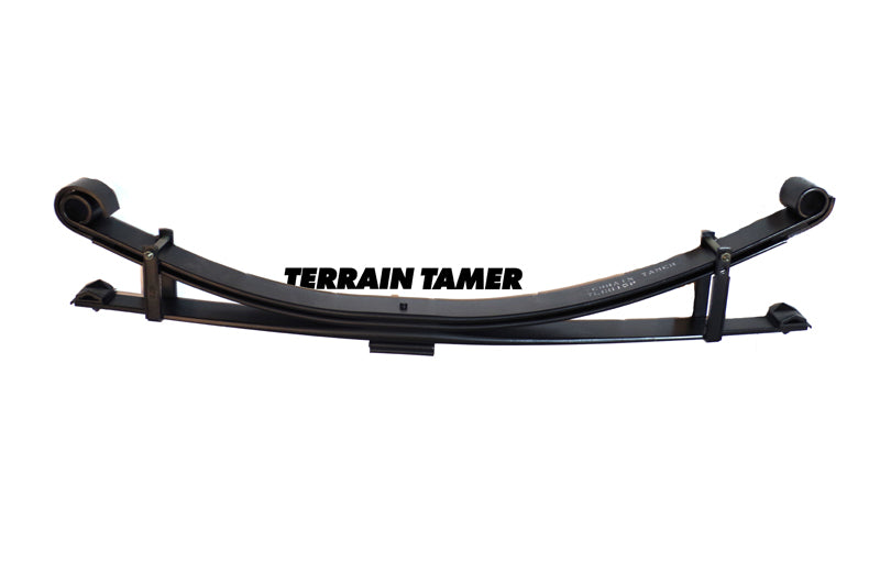 75 series Terrain Tamer front parabolic spring