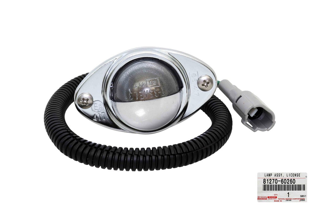 Genuine Toyota LandCruiser FZJ HZJ 75 78 79 series Number Plate Light