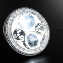 STEDI 7 INCH IRIS CHROME LED HEADLIGHT
