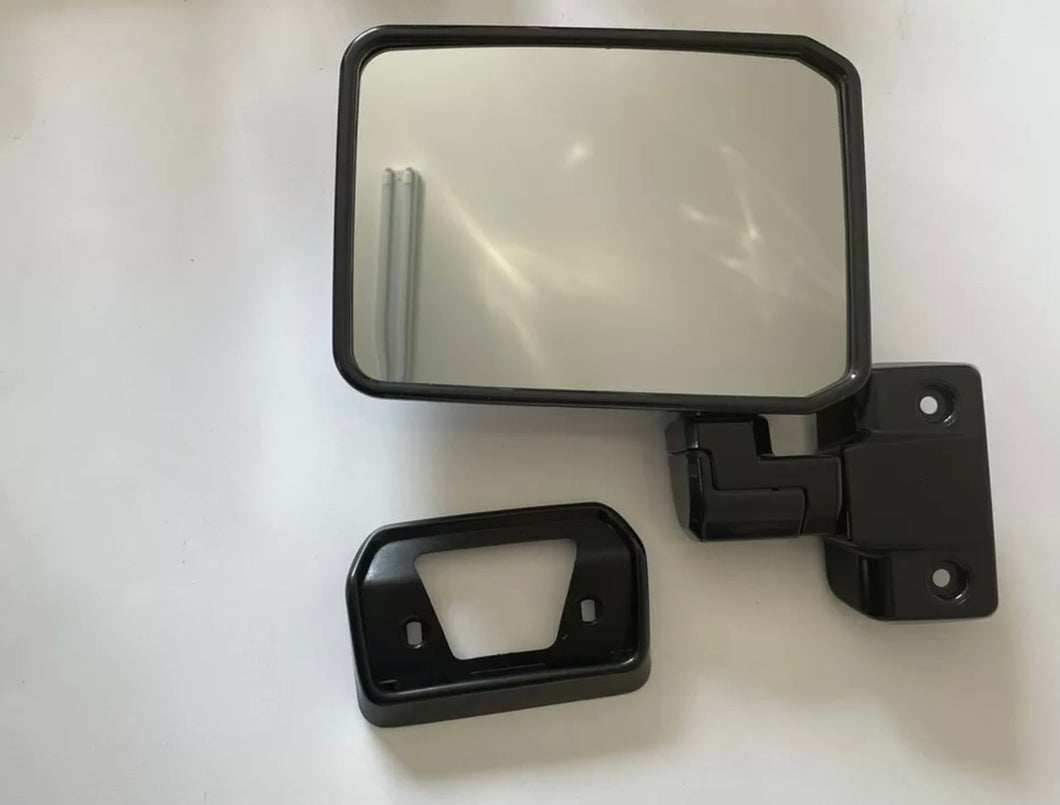PRE-ORDER Genuine Toyota LandCruiser 70 75 76 78 Series Right RH Door Manual Chrome Mirror