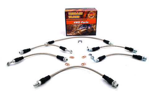 Braided brake hose kit suit HZJ75