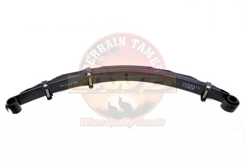 75 series conventional front spring suit winch and bar