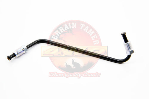 Hzj 75 LH hard brake line front