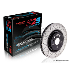 Bremtec Slotted Front Rotor - Suits Toyota Land Cruiser 76 78 79 Series