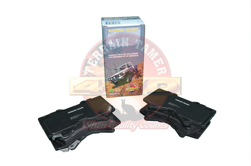 Terrain Tamer Brake Disc Pads Front Suitable for Toyota Landcruiser 200 Series