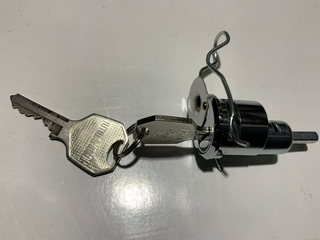 Genuine Toyota RHF and Tail Door Barrel and Key suitable for Landcruiser 40 Series