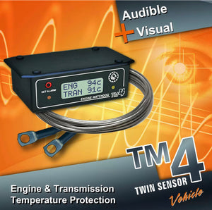 Engine Watchdog TM4: Ultimate Engine & Transmission Protection with Audible Temperature and Oil Pressure Alarms