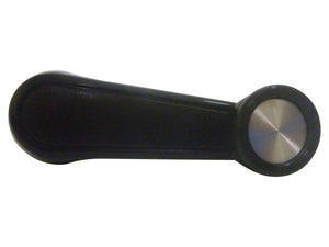 Genuine Window Winder Handle Black Silver suitable for Landcruiser Hilux