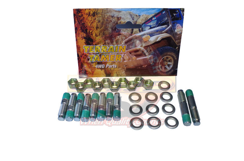 Terrain Tamer 90116-DMK1 Rear Diff Stud Kit – Suits 47/60/HJ/HZJ/HDJ/VDJ 75 78 79 80 105 Series