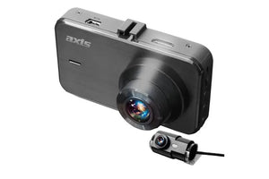 AXIS ZOOM+2 Dual HD Dash Cam with GPS