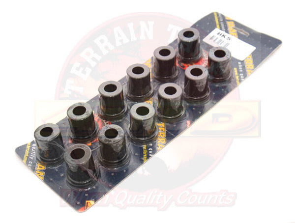 Terrain Tamer BK6 rubber shackle and pin kit