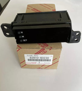 Genuine Toyota LandCruiser Clock 70 series (MY07 Update) 10/07-07 08 09 10 11 12 13 14