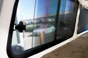 Snap shades for sliding troopy windows