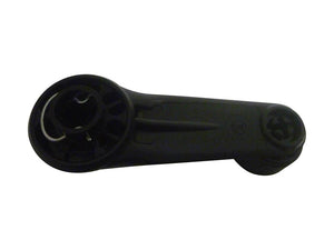 Genuine Window Winder Handle Black Silver suitable for Landcruiser Hilux