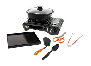 Portable gas stove mega kit butane
