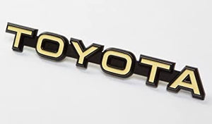Genuine 40 series Toyota LandCruiser grille badge 40 45 47 HJ BJ