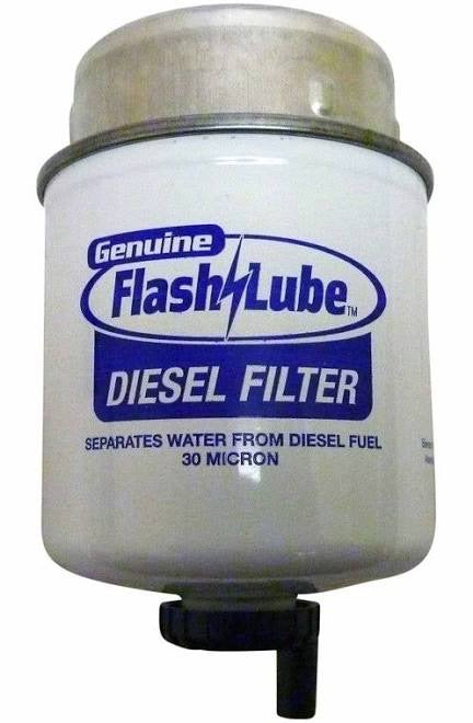 Flashlube FDF3.6 or 3.6f 30 or 5 micron filter twin pack